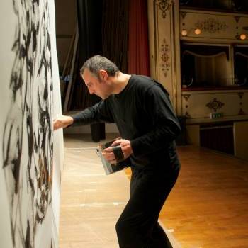Giuliano Del Sorbo: Pittura in scena - viaggio Marche, Terra dei 100 Teatri
