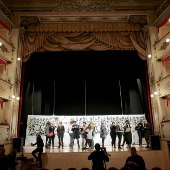 Giuliano Del Sorbo: Pittura in scena - viaggio Marche, Terra dei 100 Teatri