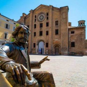 Giuseppe Vedi's Statue, Parma - Viaggio Musicale Italia In Scena