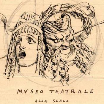 vecchio logo museo teatrale alla scala